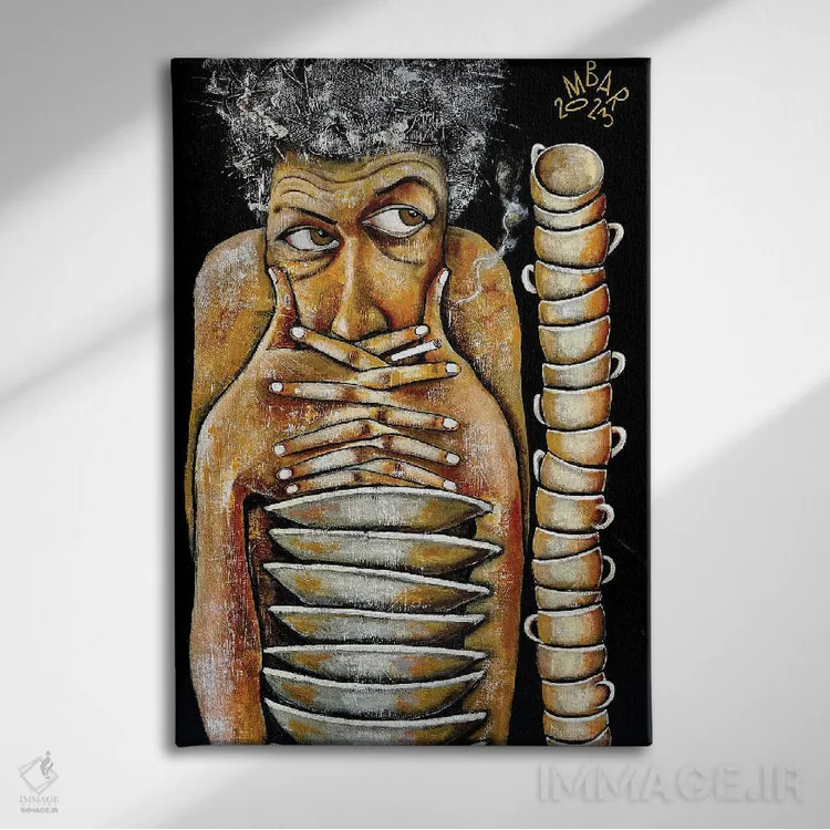 تابلو دکوراتیو در ترتیب امور اثر میخائیل بارانوفسکی - نمای روبهرو روی دیوار