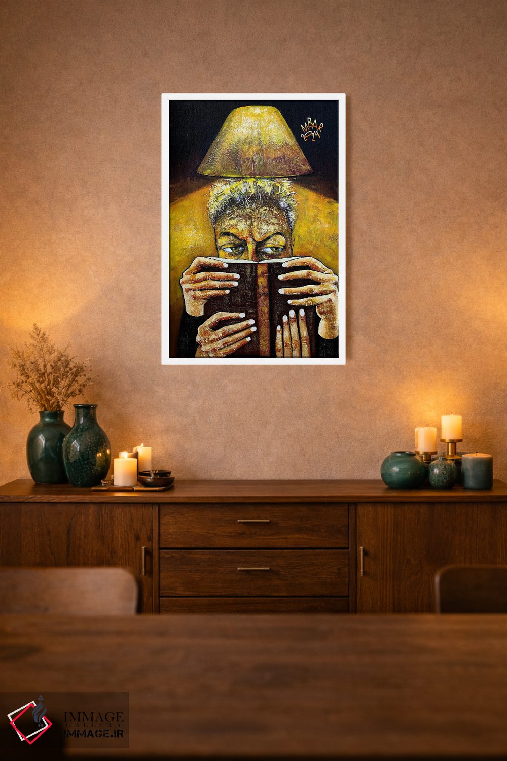 تابلو دکوراتیو پالپ فیکشن اثر میخائیل بارانوفسکی - D1W