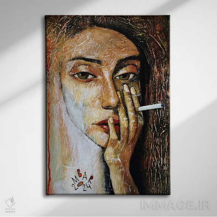 تابلو دکوراتیو خاطره اثر میخائیل بارانوفسکی - نمای روبهرو روی دیوار