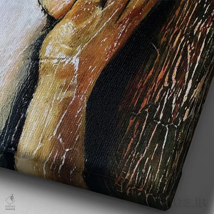 تابلو دکوراتیو خاطره اثر میخائیل بارانوفسکی - نمای نزدیک بافت بوم