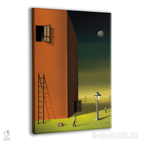 تابلو دکوراتیو درها اثر مارسل کارام - نمای پرسپکتیو محصول