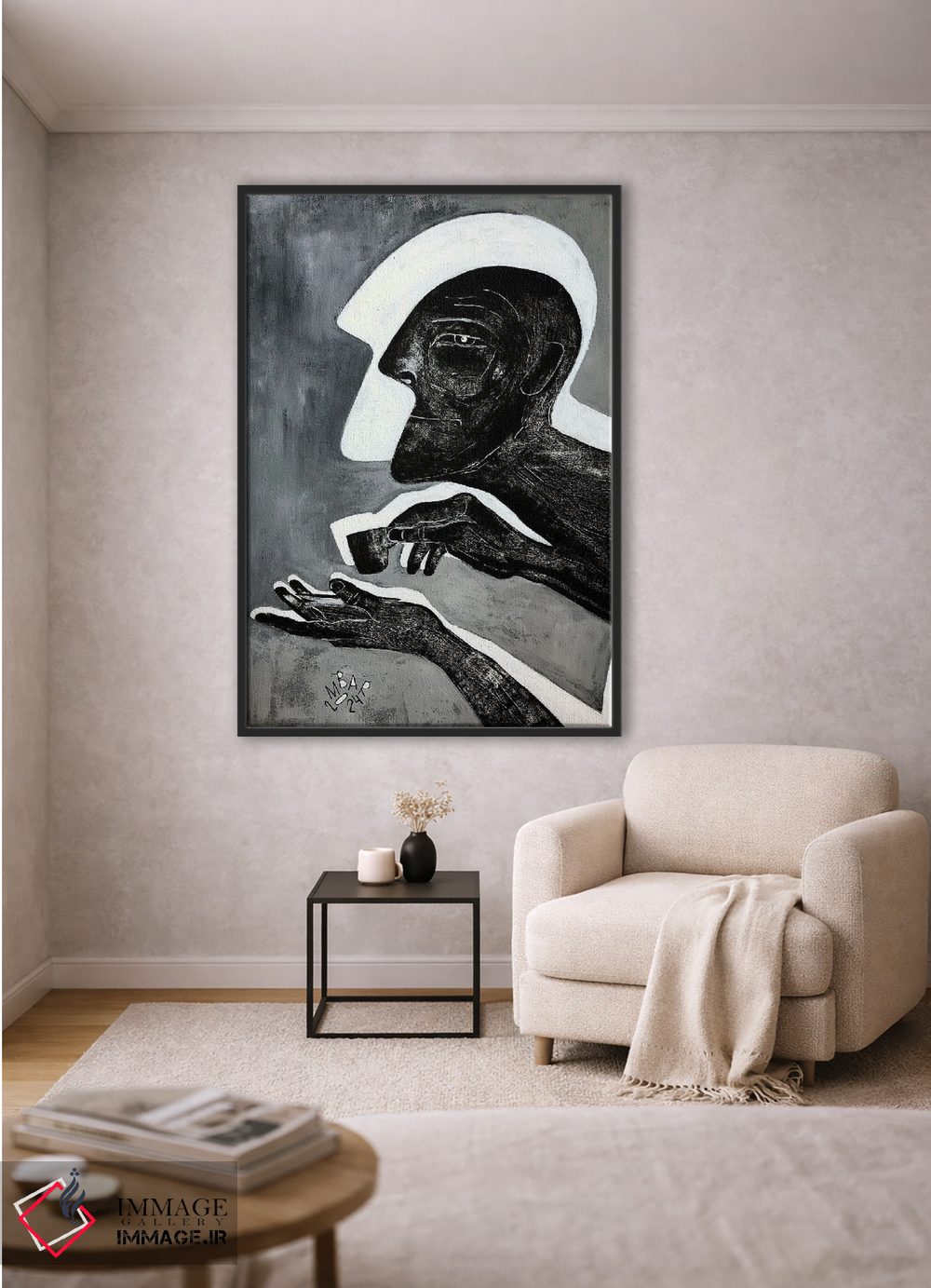 تابلو دکوراتیو قهوه سیاه اثر میخائیل بارانوفسکی - D1B