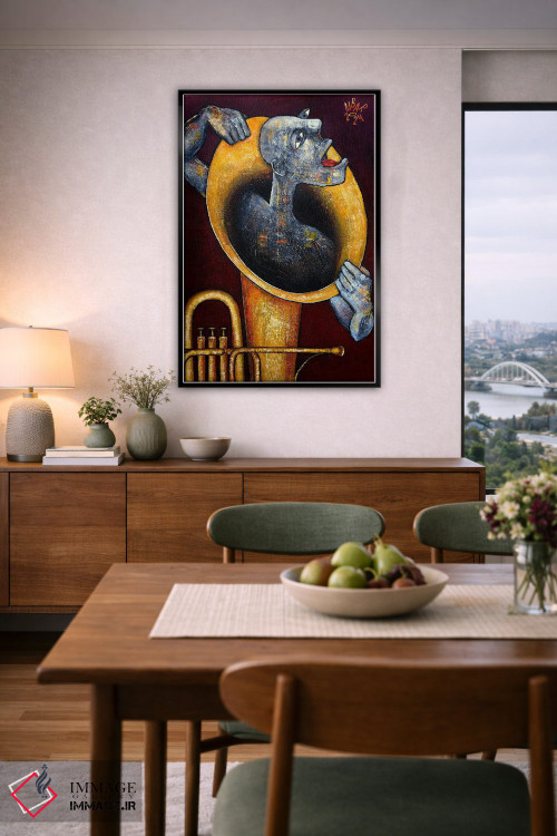 تابلو دکوراتیو روح شیپور اثر میخائیل بارانوفسکی - D6B