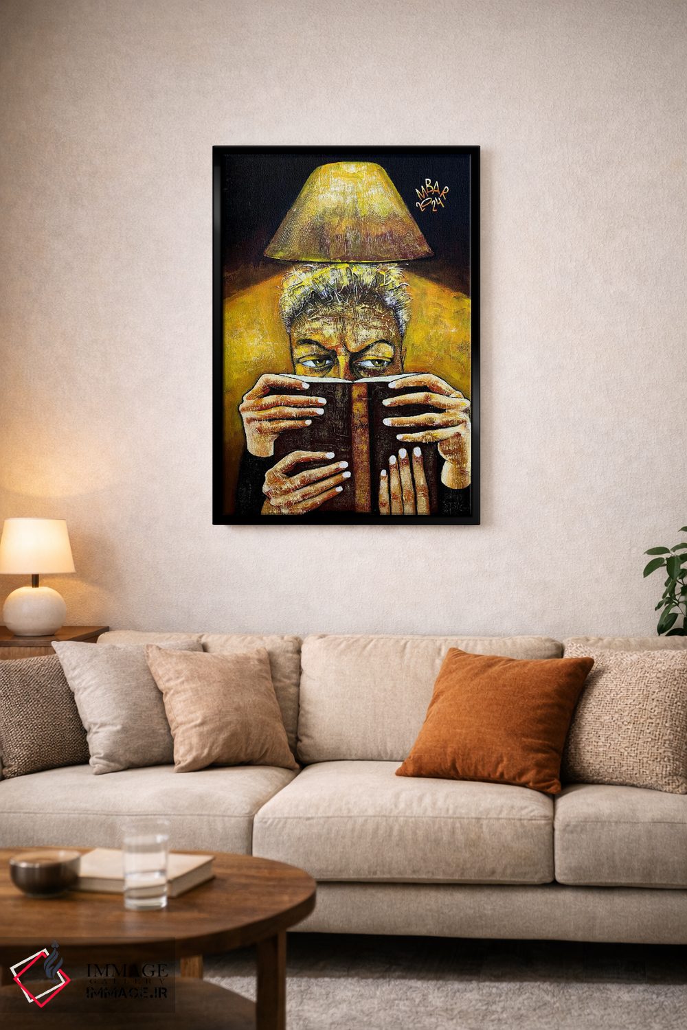 تابلو دکوراتیو پالپ فیکشن اثر میخائیل بارانوفسکی - D3B