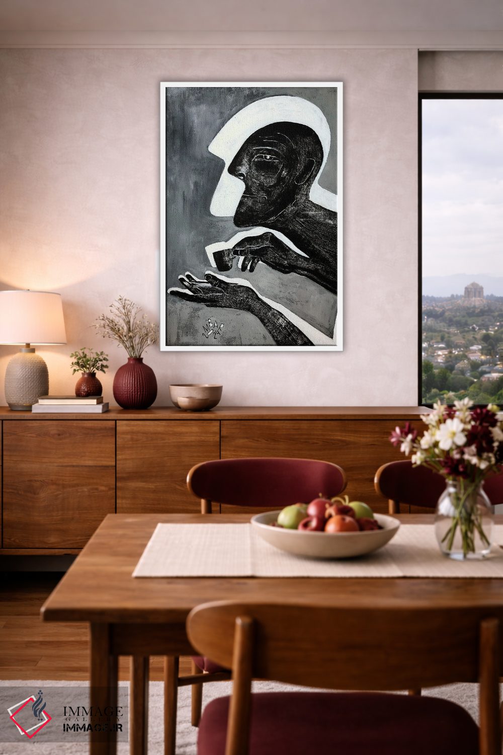 تابلو دکوراتیو قهوه سیاه اثر میخائیل بارانوفسکی - D3W