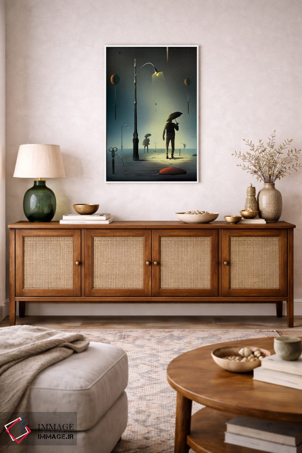 تابلو دکوراتیو قیچی ها اثر مارسل کارام - D1W