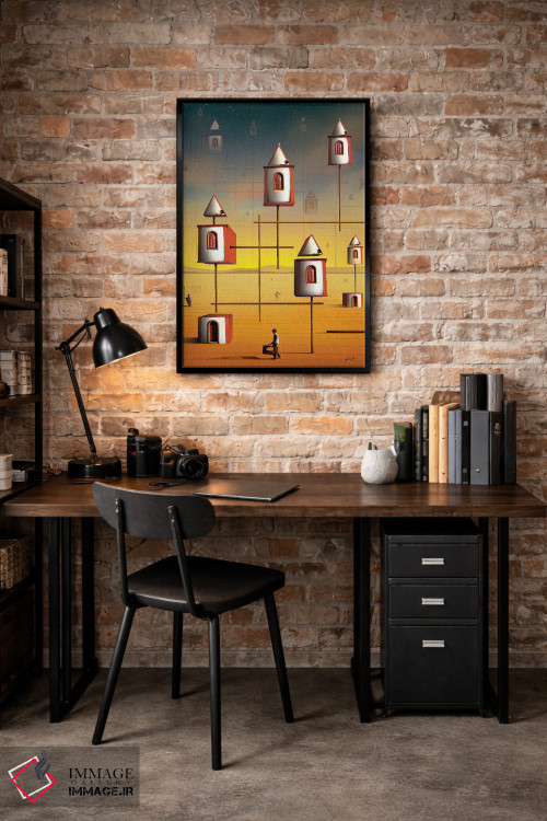 تابلو دکوراتیو جوامع اثر مارسل کارام - D2B