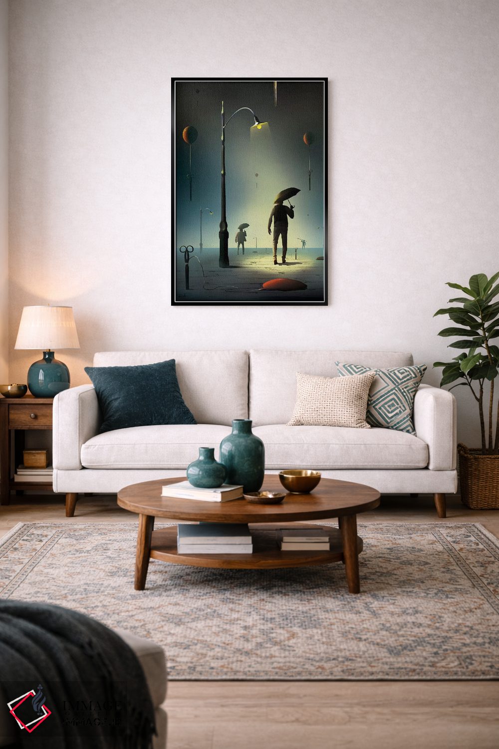 تابلو دکوراتیو قیچی ها اثر مارسل کارام - D4B