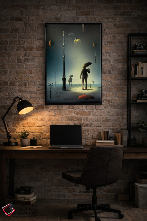 تابلو دکوراتیو قیچی ها اثر مارسل کارام - D5B