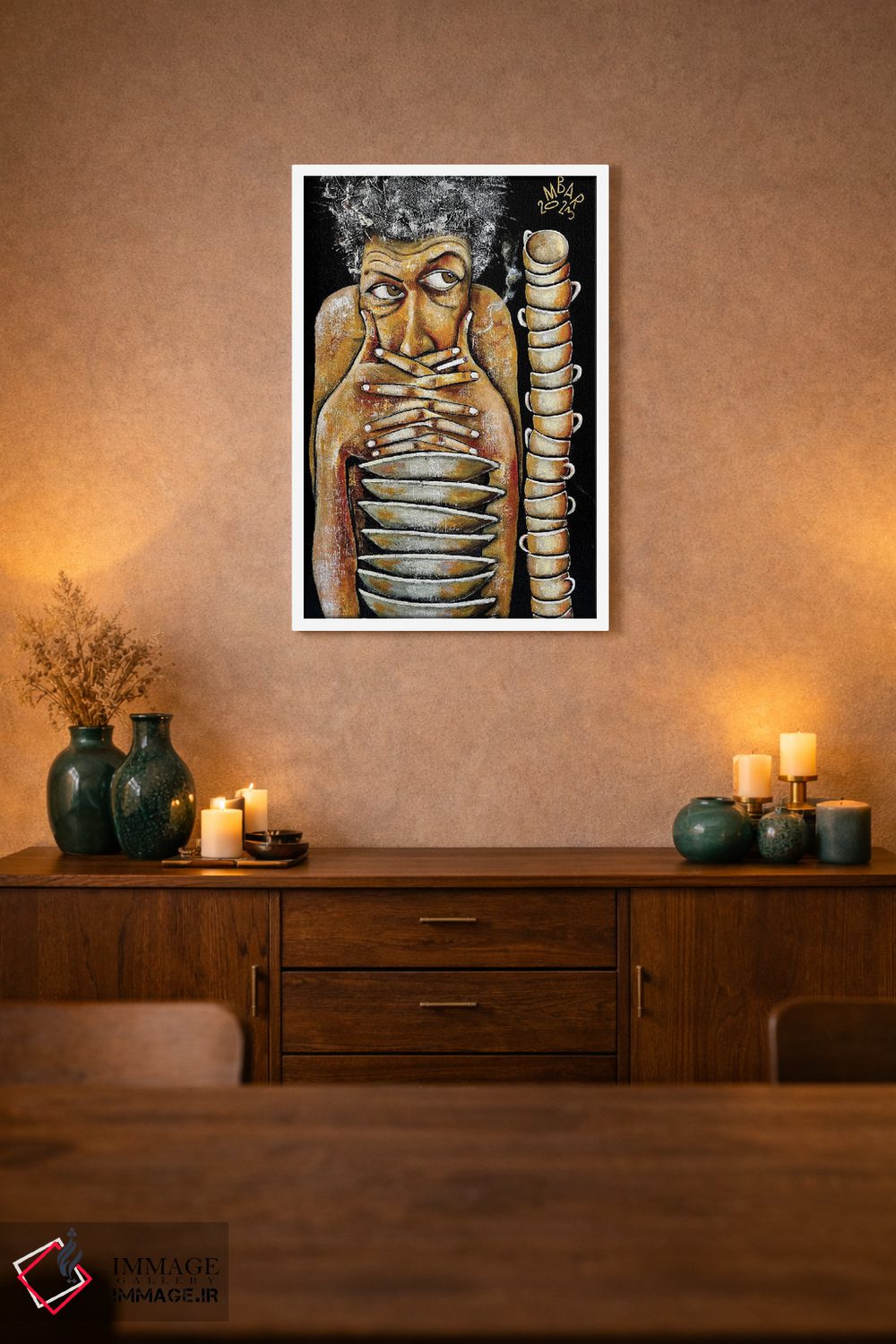 تابلو دکوراتیو در ترتیب امور اثر میخائیل بارانوفسکی - D2W