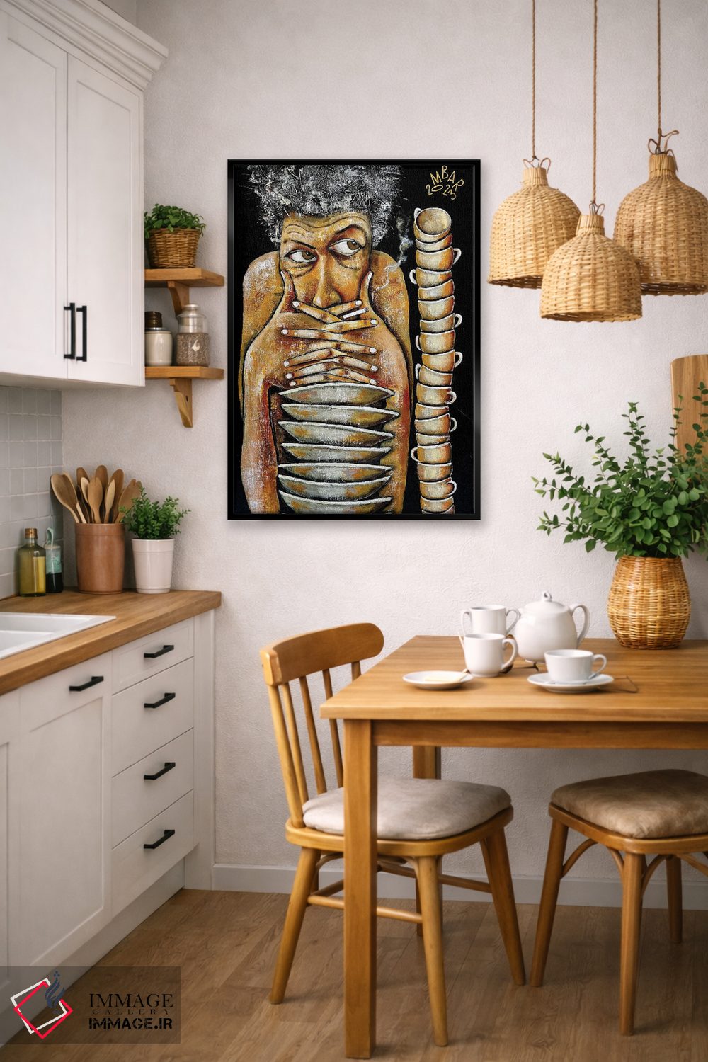 تابلو دکوراتیو در ترتیب امور اثر میخائیل بارانوفسکی - D6B