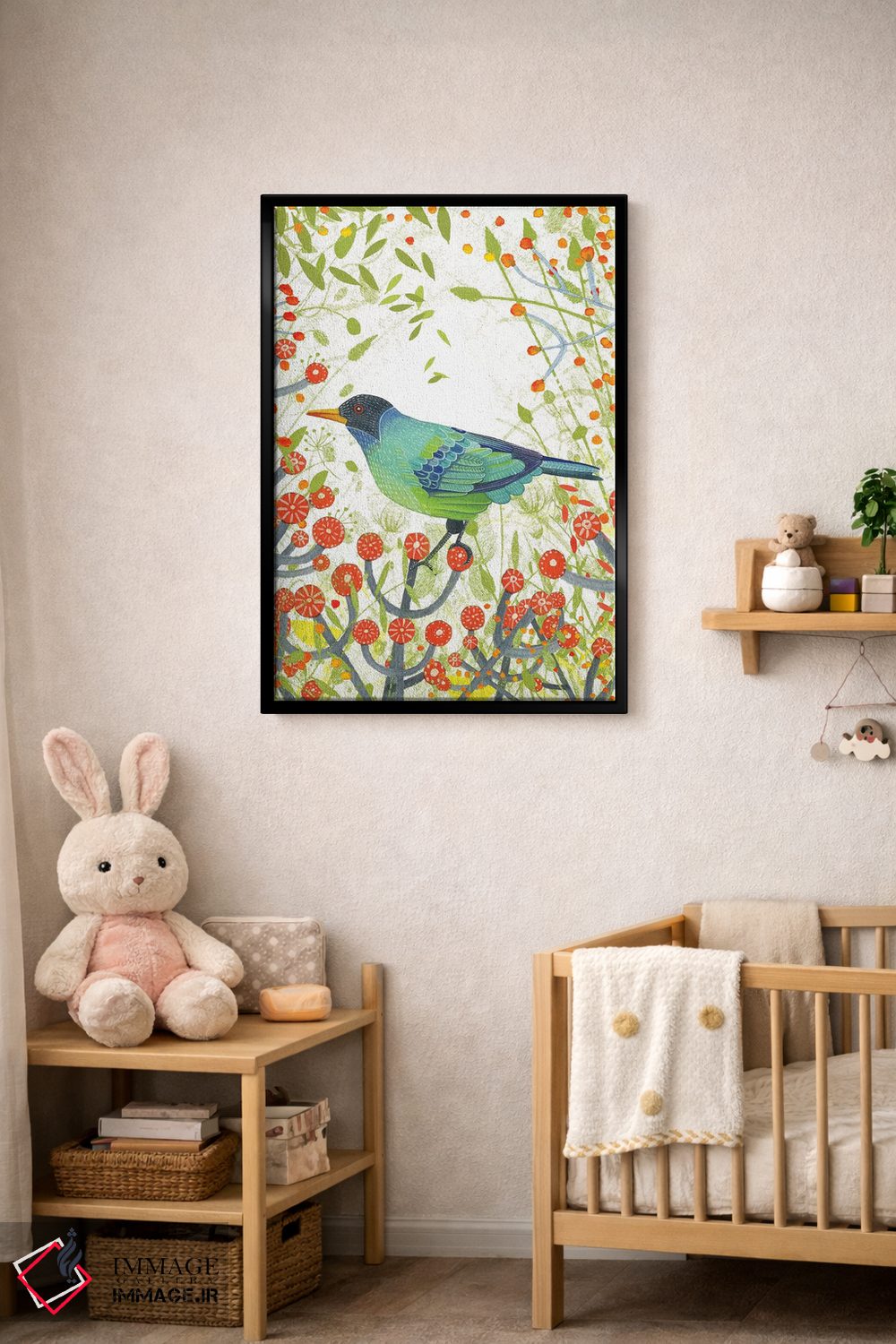 تابلو دکوراتیو بیداری اثر میشل کمپل - D5B