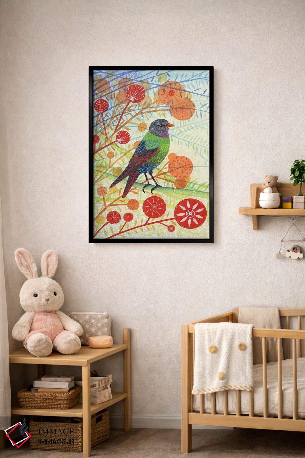 تابلو دکوراتیو سار ۱ اثر میشل کمپل - D5B