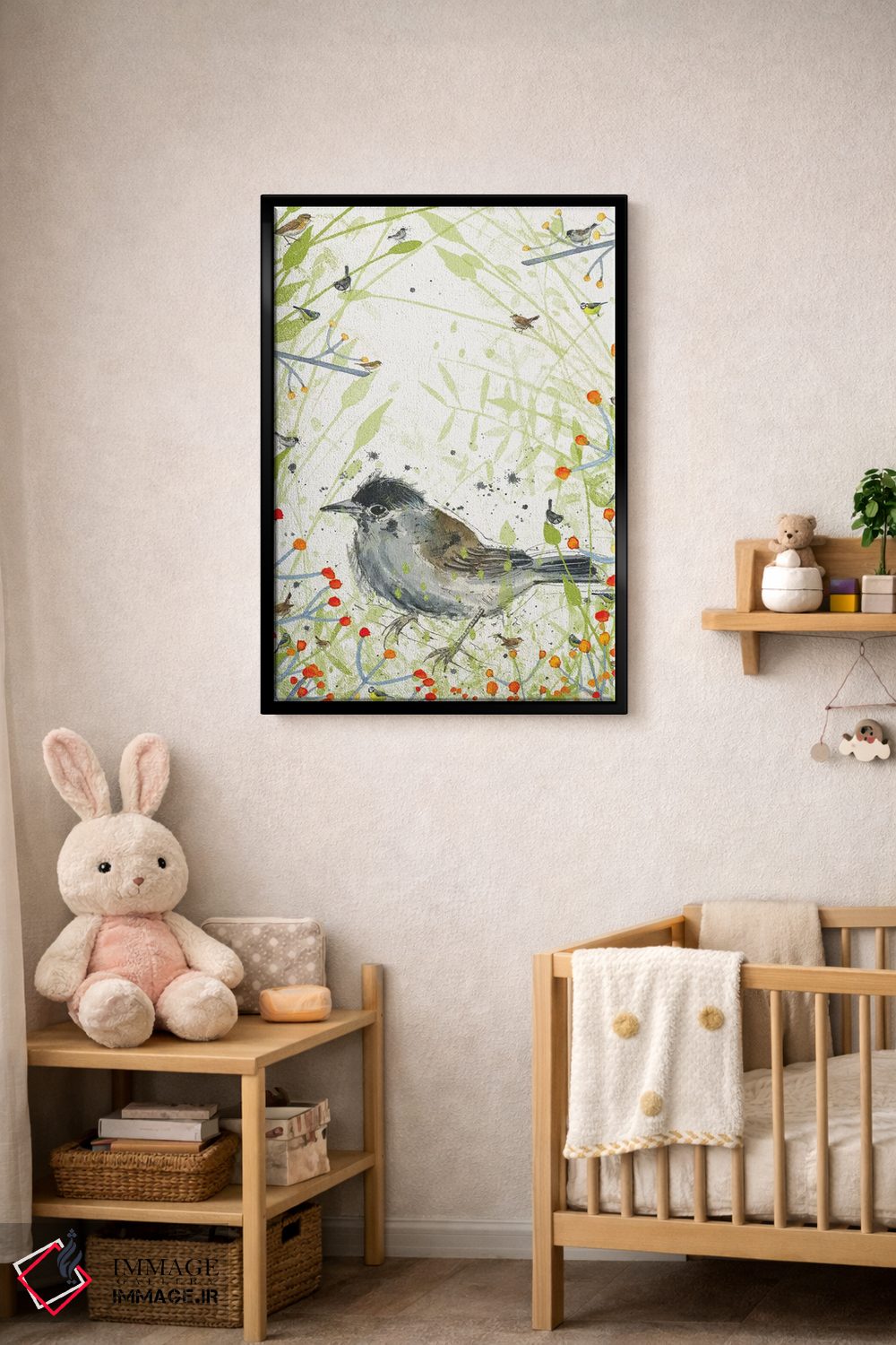 تابلو دکوراتیو سهره اثر میشل کمپل - D5B