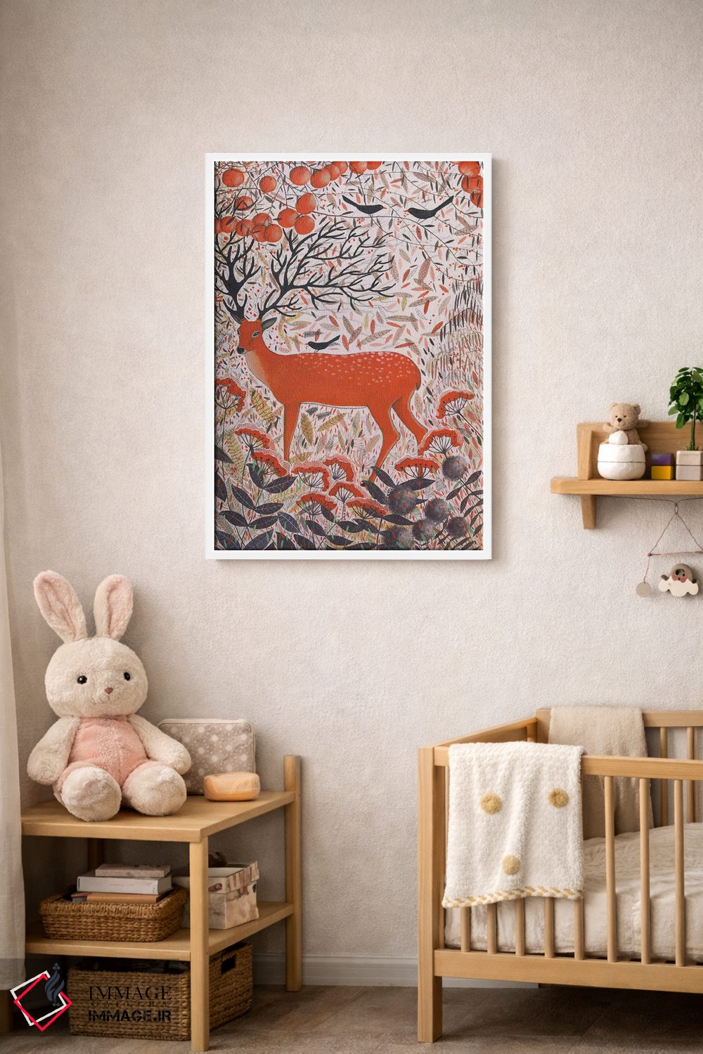 تابلو دکوراتیو سقوط پاییز اثر میشل کمپل - D2W