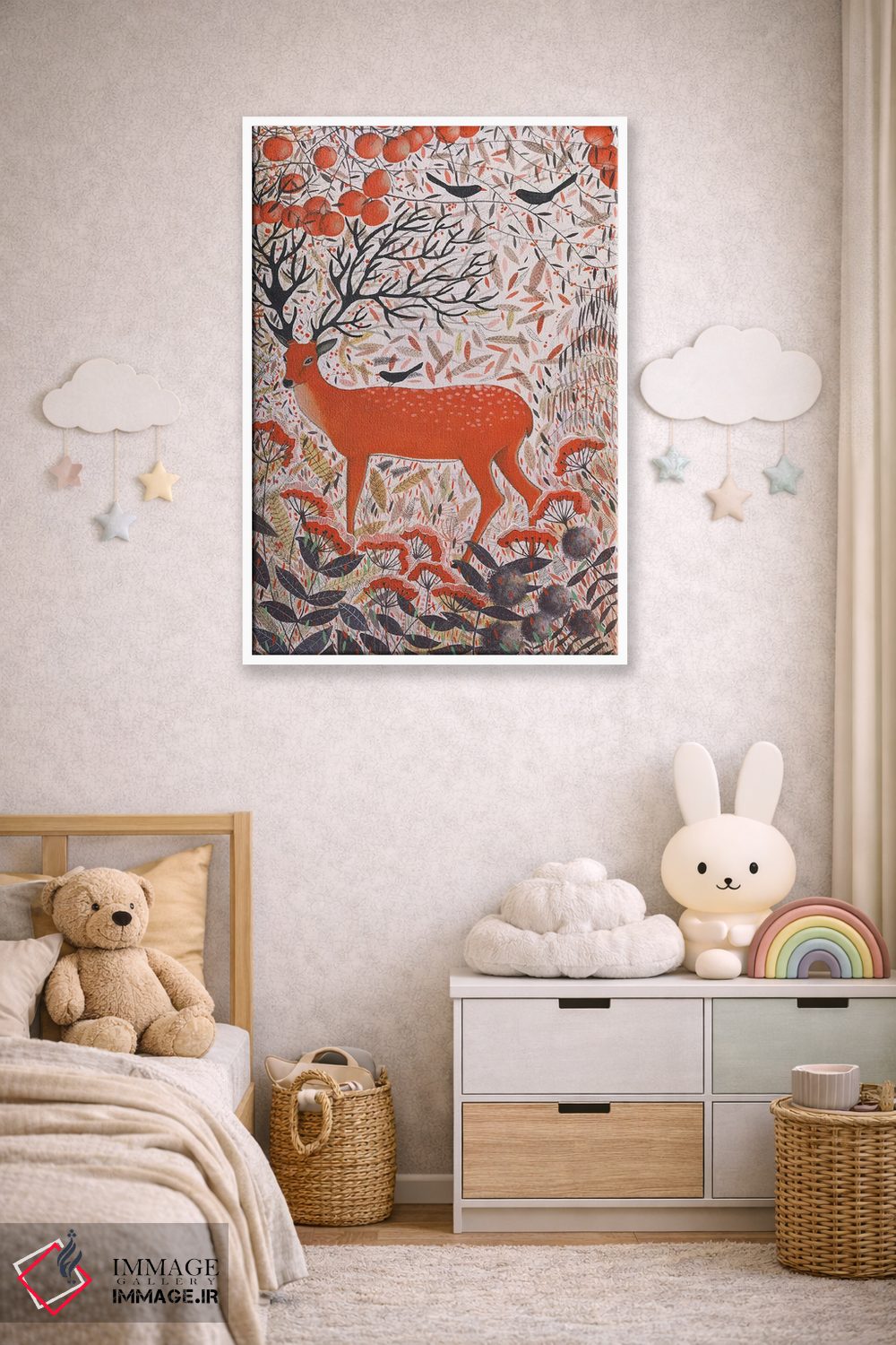 تابلو دکوراتیو سقوط پاییز اثر میشل کمپل - D3W