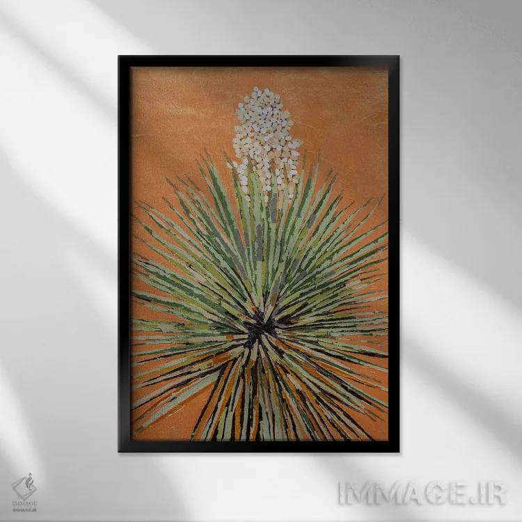 تابلو دکوراتیو بهشت اثر ماچیارولی - نمای قابدار مشکی