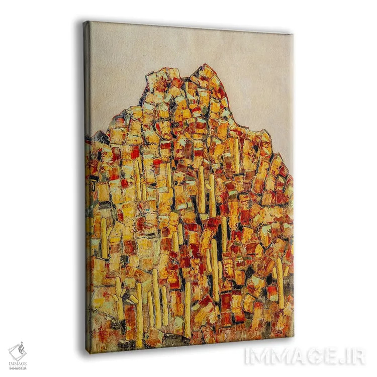 تابلو دکوراتیو زمین سخت اثر ماچیارولی - نمای پرسپکتیو محصول