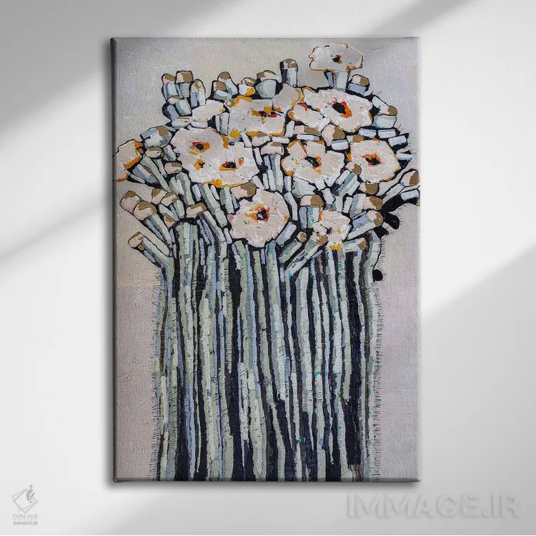 تابلو دکوراتیو راپسودی اثر ماچیارولی - نمای روبهرو روی دیوار