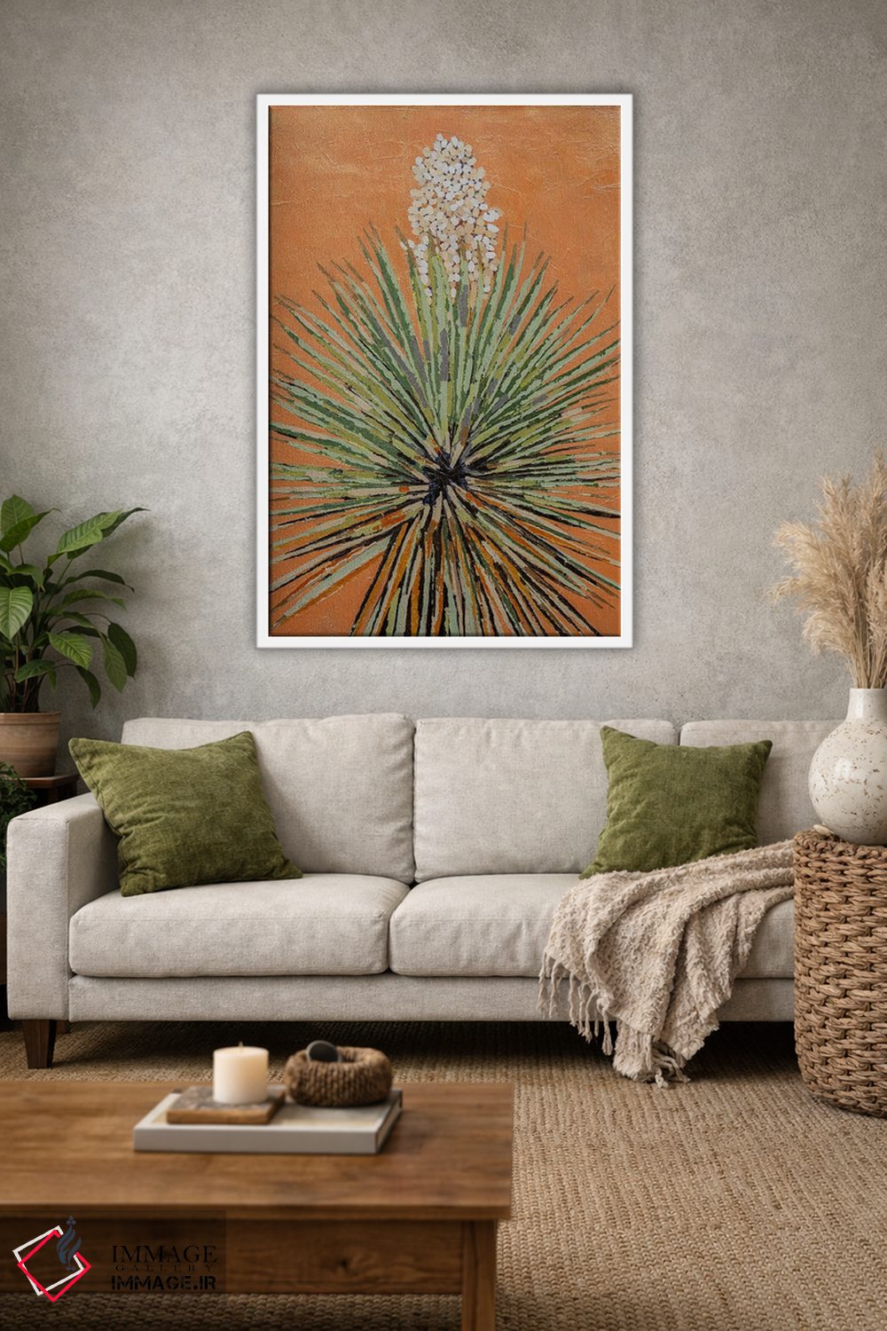 تابلو دکوراتیو بهشت اثر ماچیارولی - D1W