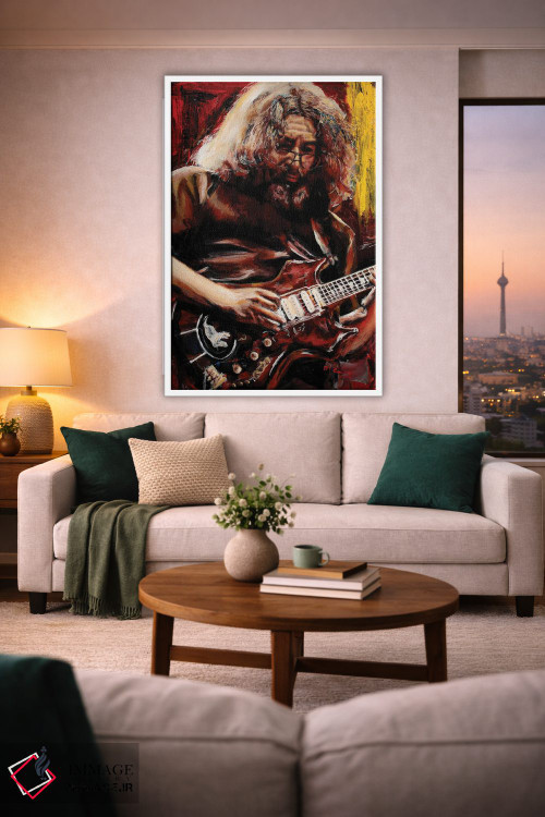 تابلو دکوراتیو جری گارسیا اثر مارک کوریج - D1W