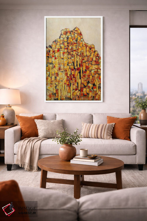 تابلو دکوراتیو زمین سخت اثر ماچیارولی - D1W