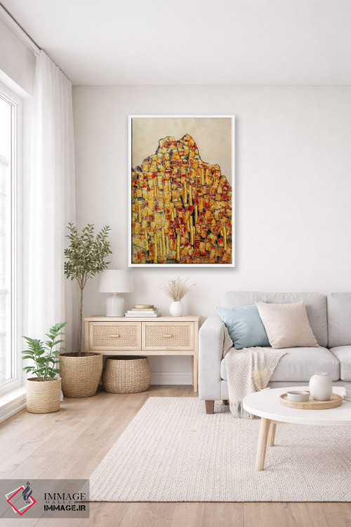 تابلو دکوراتیو زمین سخت اثر ماچیارولی - D2W