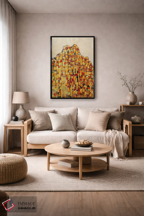 تابلو دکوراتیو زمین سخت اثر ماچیارولی - D4B