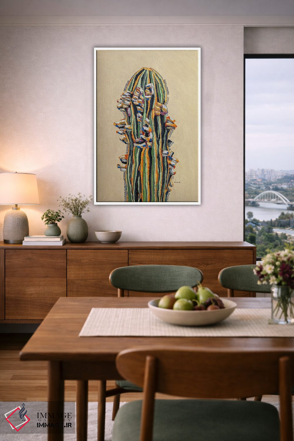 تابلو دکوراتیو عصر طلایی اثر ماچیارولی - D6W