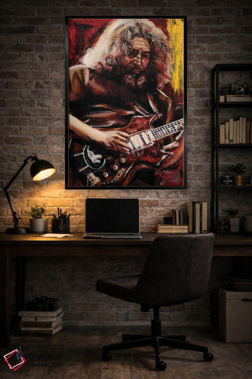 تابلو دکوراتیو جری گارسیا اثر مارک کوریج - D5B