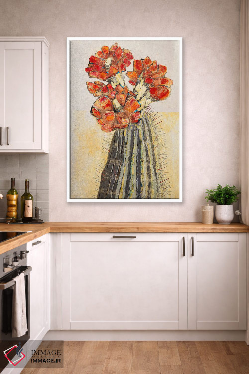 تابلو دکوراتیو مطالعه در سرخ اثر ماچیارولی - D4W