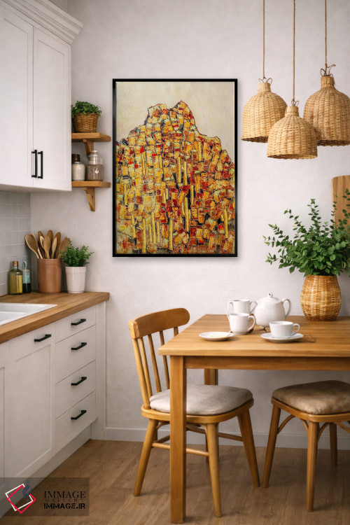 تابلو دکوراتیو زمین سخت اثر ماچیارولی - D6B