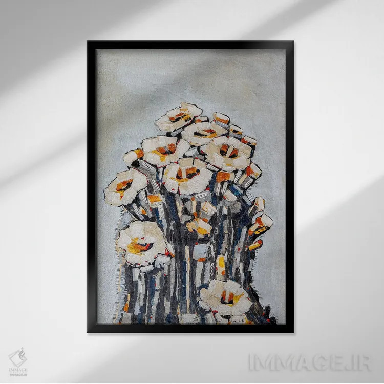 تابلو دکوراتیو کایندر اثر ماچیارولی - نمای قابدار مشکی