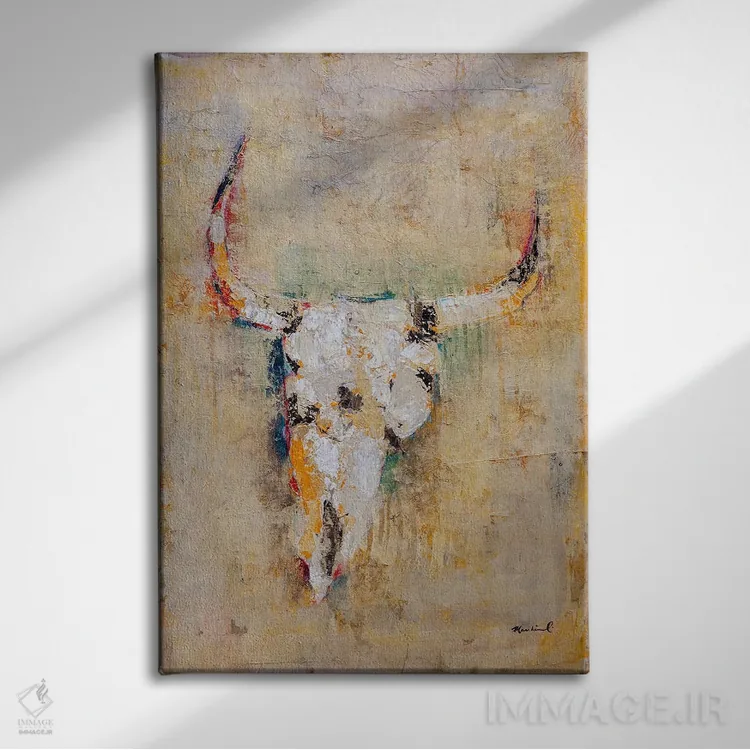 تابلو دکوراتیو نشانه اثر ماچیارولی - نمای روبهرو روی دیوار