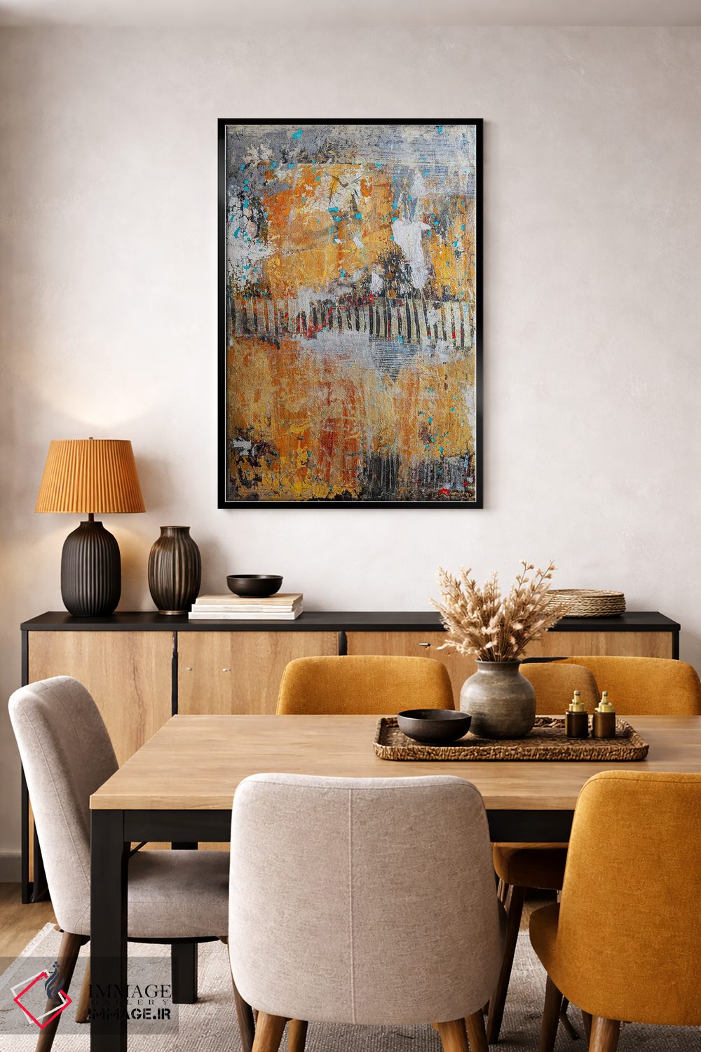 تابلو انتزاعی جروم اثر ماچیارولی - D5B