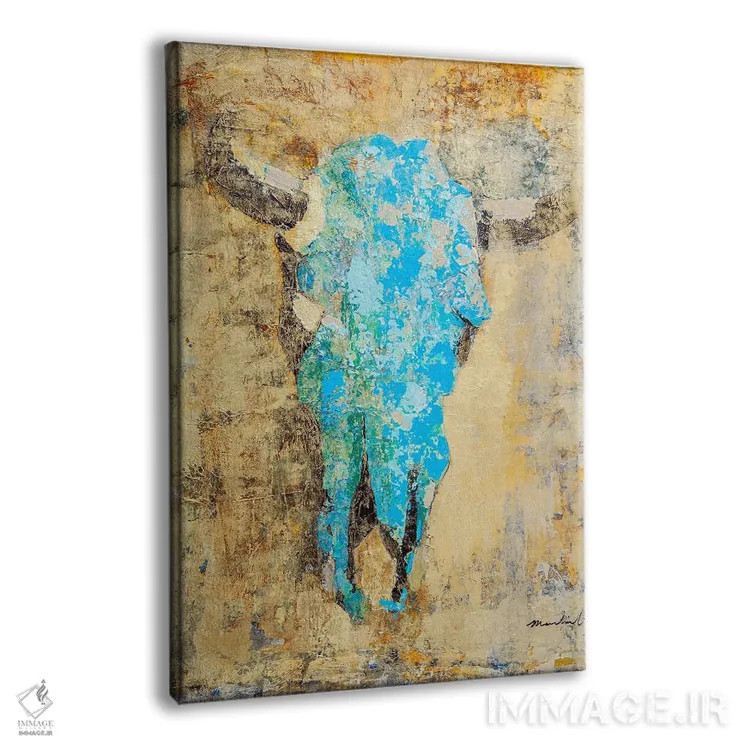 تابلو دکوراتیو گذر زمان اثر ماچیارولی - نمای پرسپکتیو محصول