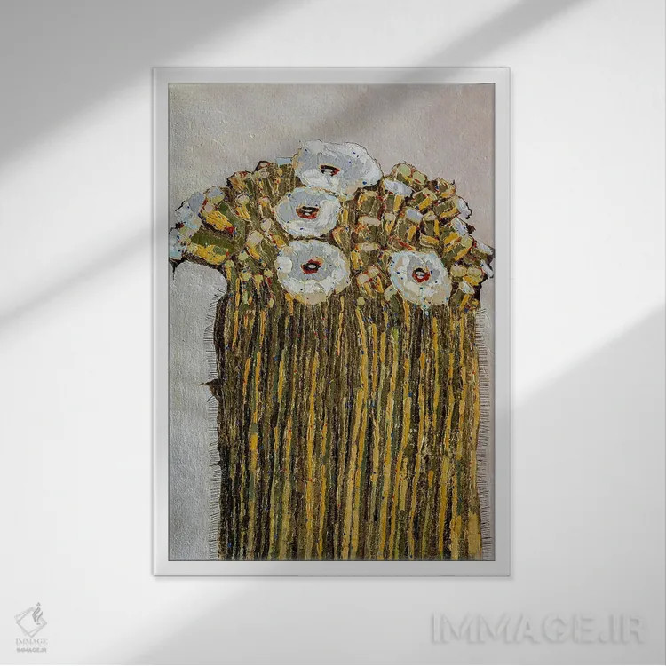 تابلو دکوراتیو خیالبافانه اثر ماچیارولی - نمای قابدار سفید