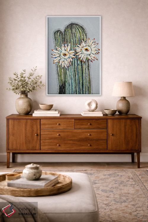 تابلو دکوراتیو شکوفه توسکانی اثر ماچیارولی - D2W