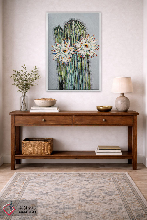 تابلو دکوراتیو شکوفه توسکانی اثر ماچیارولی - D3W