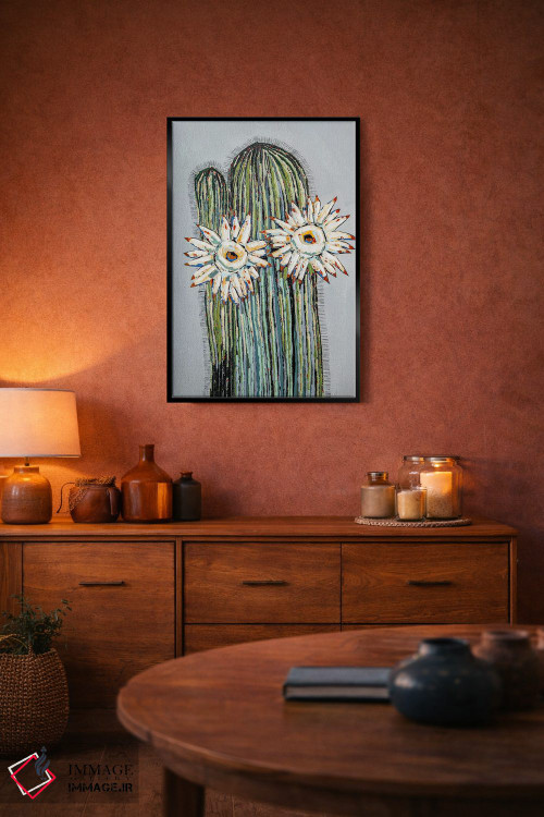 تابلو دکوراتیو شکوفه توسکانی اثر ماچیارولی - D5B