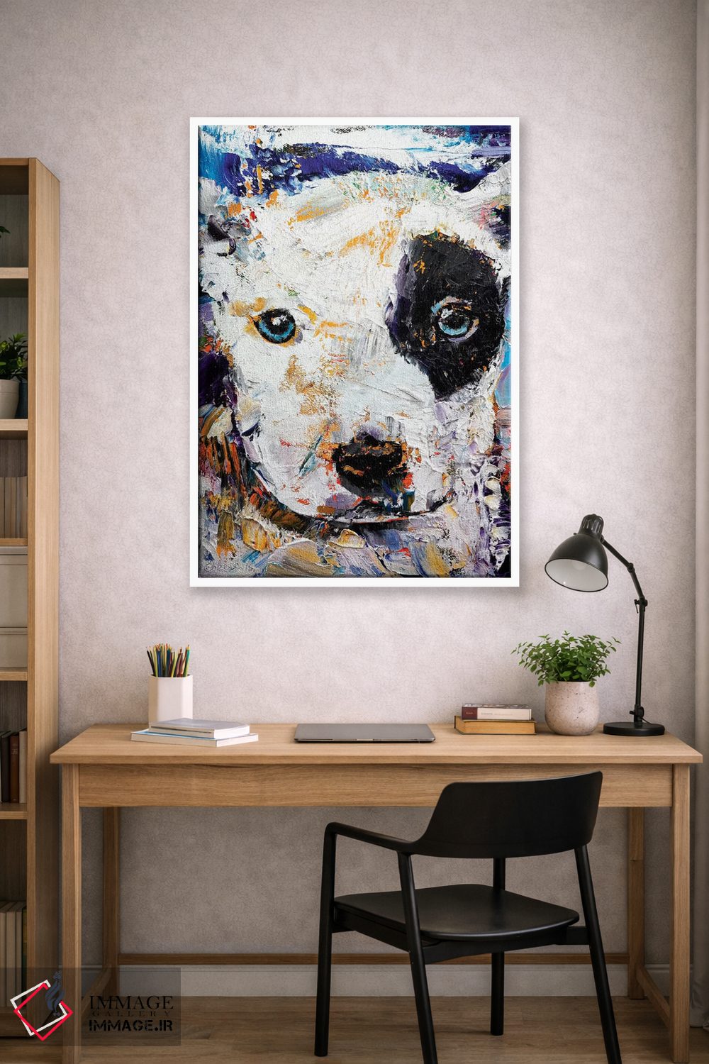 تابلو دکوراتیو توله پیت بول اثر مایکل کریس - D1W