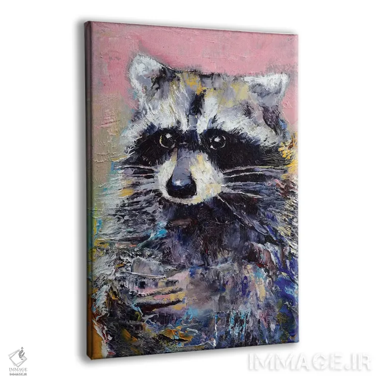 تابلو دکوراتیو راکن اثر مایکل کریس - نمای پرسپکتیو محصول