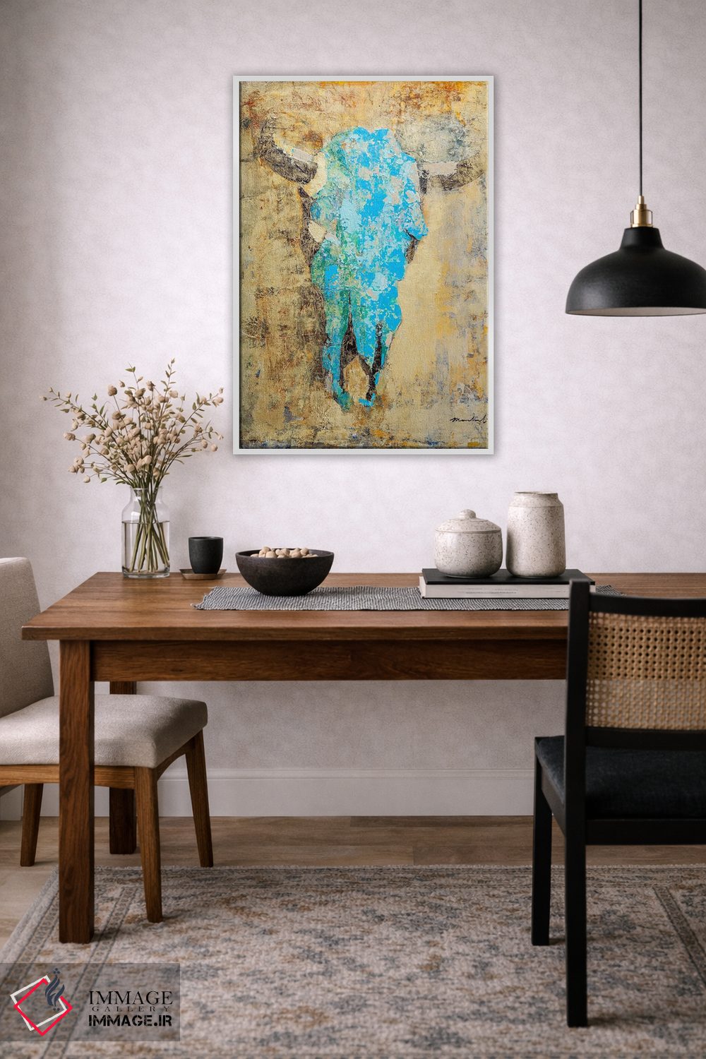 تابلو دکوراتیو گذر زمان اثر ماچیارولی - D3W