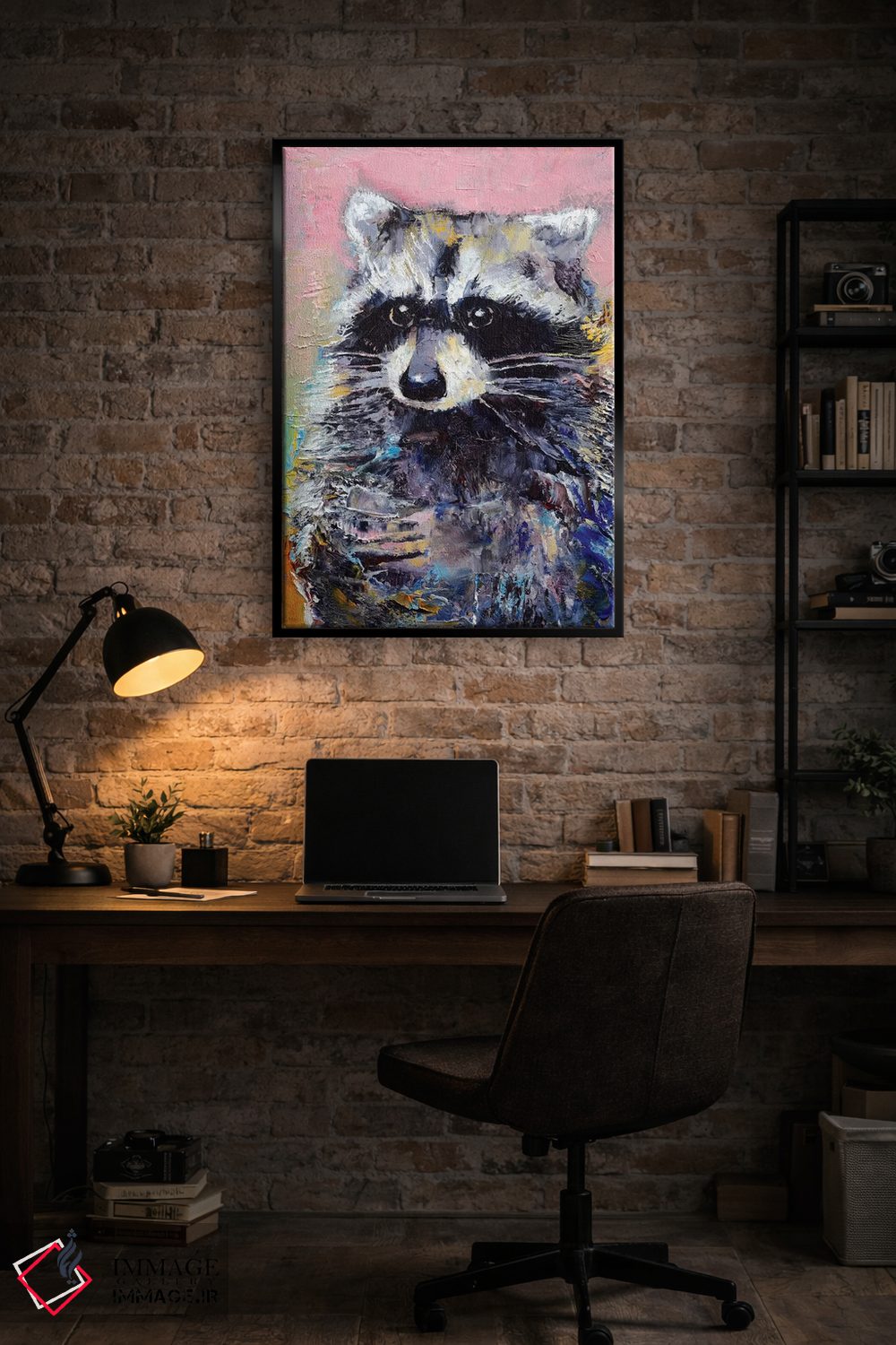 تابلو دکوراتیو راکن اثر مایکل کریس - D5B