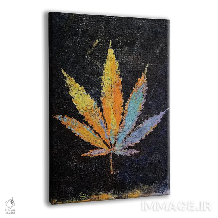 تابلو دکوراتیو شاهدانه اثر مایکل کریس - نمای پرسپکتیو محصول