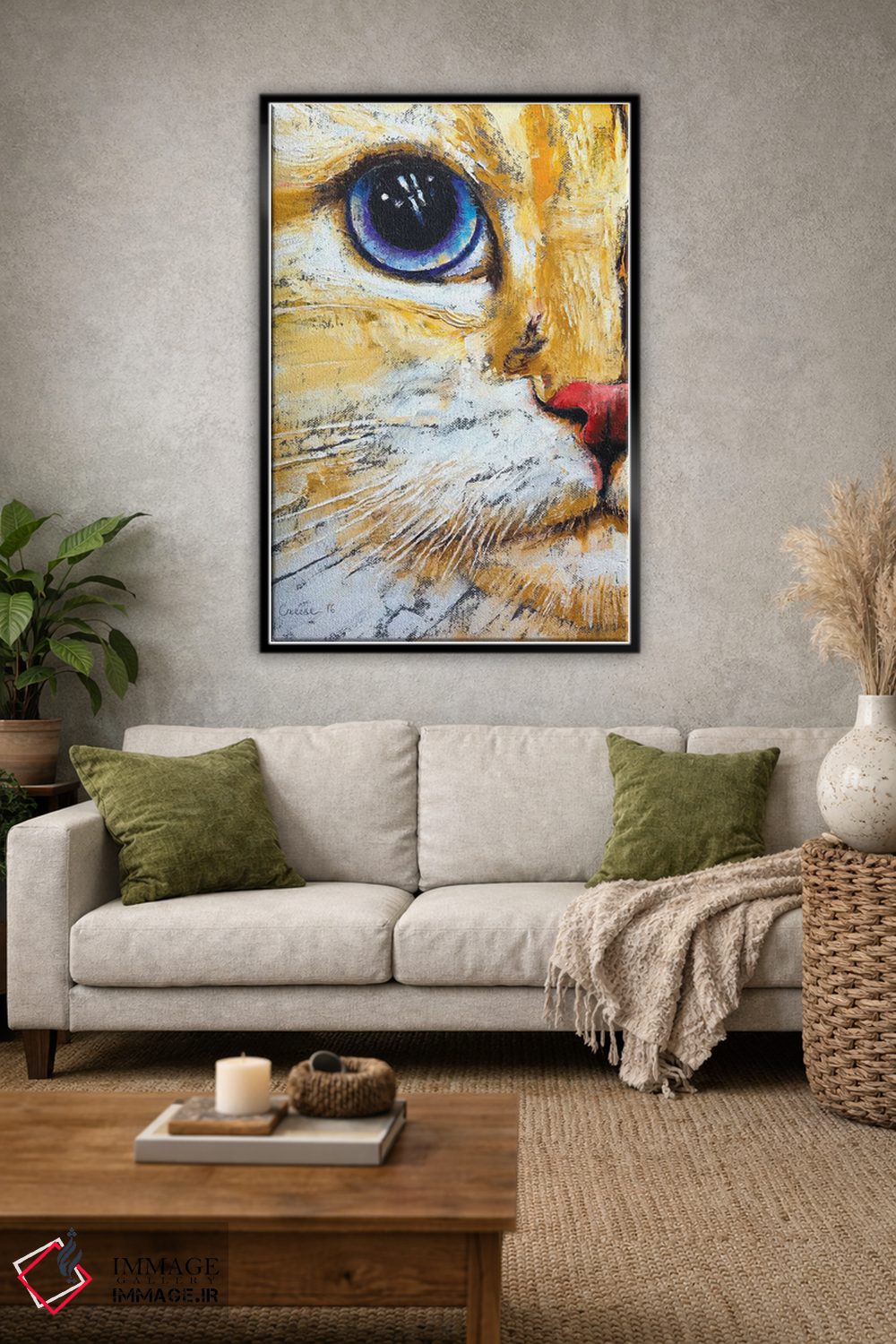 تابلو دکوراتیو رگامافین اثر مایکل کریس - D1B