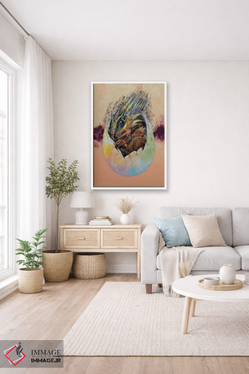 تابلو دکوراتیو اژدهای کوچک اثر مایکل کریس - D3W