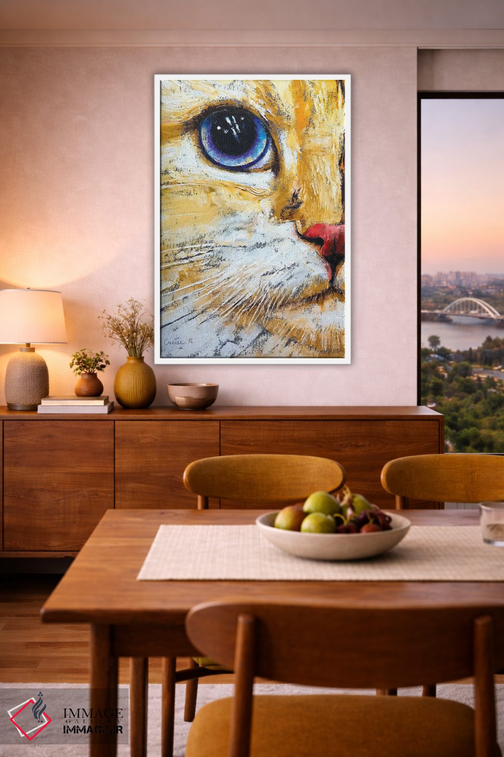 تابلو دکوراتیو رگامافین اثر مایکل کریس - D5W