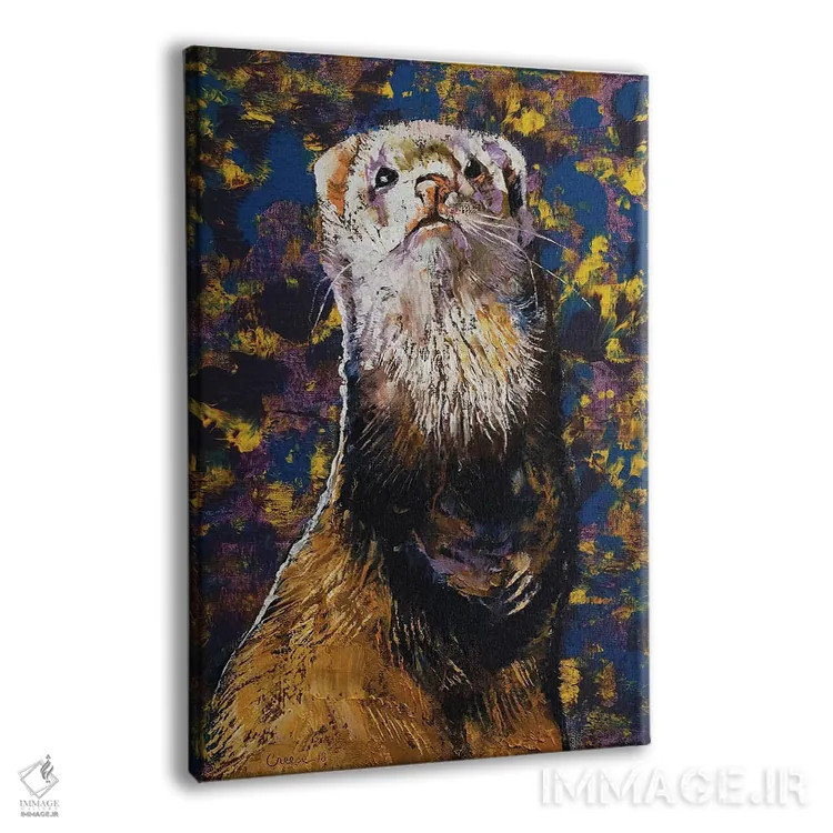 تابلو دکوراتیو فرت سلطنتی اثر مایکل کریس - نمای پرسپکتیو محصول