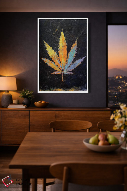 تابلو دکوراتیو شاهدانه اثر مایکل کریس - D3W